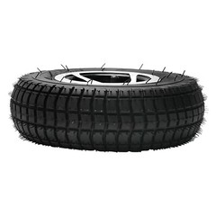 4-Pack Front Rear 9×3.50-4 Tire on Wheel for Mobility Scooter Wheelchair Mower