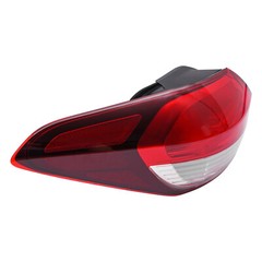 Left Driver Side Halogen Outer Tail Light Taillamp for 2017 2018 Kia Forte Sedan