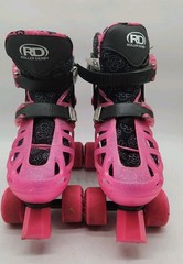 Roller Derby Energy Flex Kids Girls Roller Skates Pink Black Size 3-6 Adjus…28
