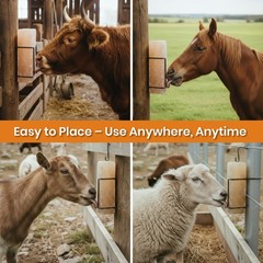 Yield Titan Himalayan Animal Lick Salt Brick Holder for Animal – Easy to Install