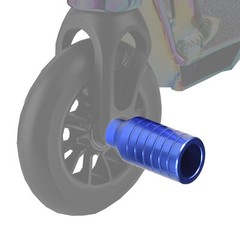 Cobalt Blue Freestyle Kick Scooter Alloy Stunt Pegs (Set of 2)