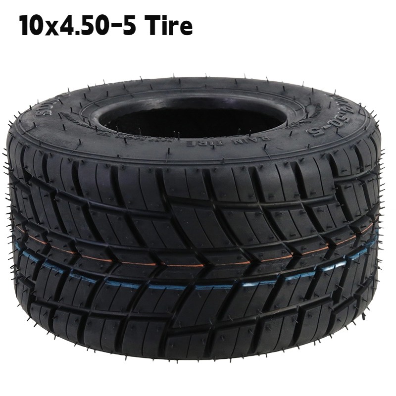 5 Inch Front Or Rear Tubeless Tire 10×4.50-5 11×7.10-5 Go Kart Buggy ATV Quad
