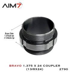AIM7 17-4 billet Steel Bravo Hub Connector (1 3/8×24)1.375-24 TPI Male to Male