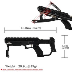 v39 mini slingshot toy play new black metal