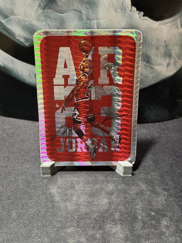 1988 to present Michael Jordan RARE Prismatic Prism Jewel Vending Sticker Bulls