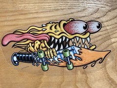 Santa Cruz Slasher Sticker Decal Keith Meek Grosso FREE SHIPPING