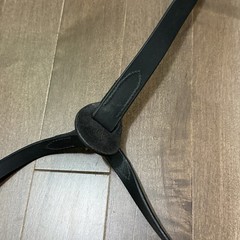 USED Leather Breastplate English Hunt Style for Horses