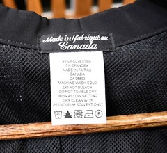 Grand Prix NEW tech washable shadbelly coat jacket black, CAN 12 USA 6, $810