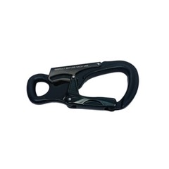 32KN Aluminum Snap Hook Carabiner, Lightweight High Strength Rappelling Gear 4PC