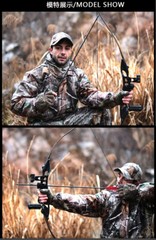 30-50lbs Takedown Recurve Bow Carbon Arrows Kit Archery Target Hunting Shoot