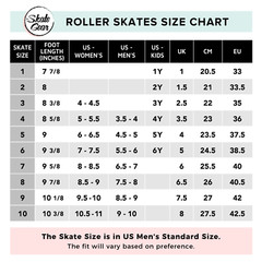 Skate Gear Fantastic Quad Roller Skates for Kids and Adults
