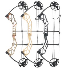 Adjustable 19-70lbs Compound Bow Kit 320fps Archery Hunting Target Shooting RH