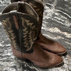 Tony Lama Men’s Genuine Ostrich Western Boots US 13D( New without box )