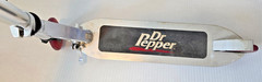 Vintage Dr Pepper Foldable Adjustable Kick Scooter Pre-owned
