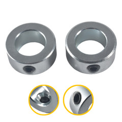 3/4″ Bore Solid Steel Zinc Plated Shaft Collars Set Screw Style (2PCS) NEW