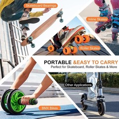 Skate Bearing Cleaning Kit – Portable Complete Bearing Maintenance System wit…