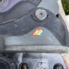 Vintage Pat Lennen K2 Aggressive Inline Skates Blades Skate US Mens 7