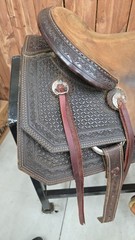 16.5″ Used HR Signature Series Ranch Cutter Saddle