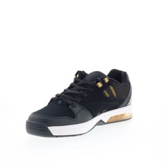 DC Versatile ADYS200075-0CP Mens Black Nubuck Skate Inspired Sneakers Shoes 10.5