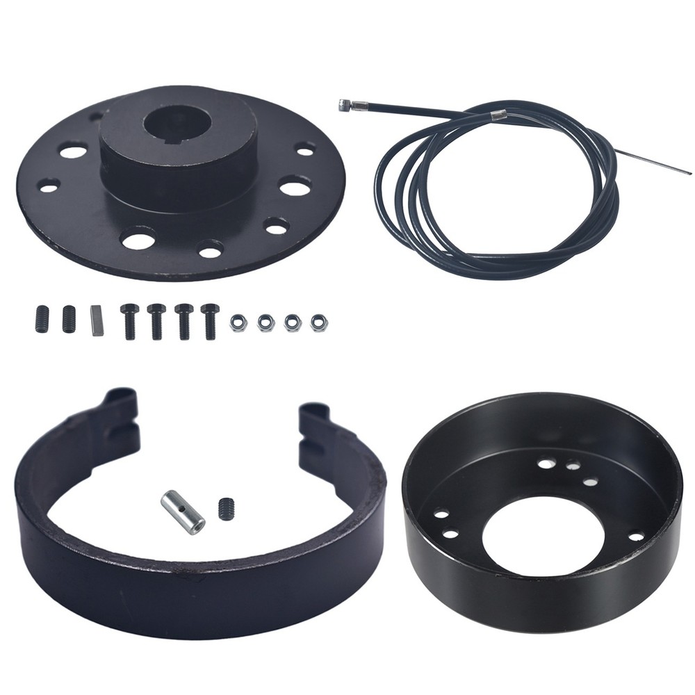 4.5″ Rear Drum Brake Band with Sprocket Hub Adapter For Go Kart Mini Bike ATV