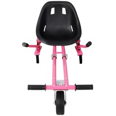 Hoverboard Go-Kart Seat Attachment Fits 6.5″ 8″ 10″ Hoverboards Pink