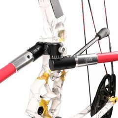 Single Side V Bar Adjustable Quick Disconnect Mount Compound Bow Rod Stabilizer