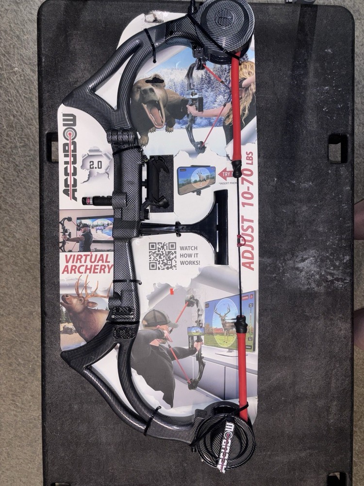 AccuBow 2.0 Adult Virtual Archery Training System Adj. from 10-70#