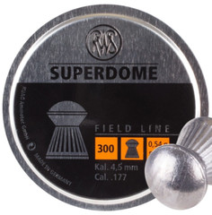 RWS 300 Count SUPERDOME Premium Domed 4.5mm .177 Caliber Pellets MADE IN GERMANY