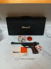Vintage 1960s Hammerli Sparkler Mod RD 4.5/.177 CO2 Single Shot Air Pistol + Box