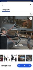 AccuBow 2.0 Carbon Fiber Virtual Archery Game Shooting,10–70lbs Adjust Resistan