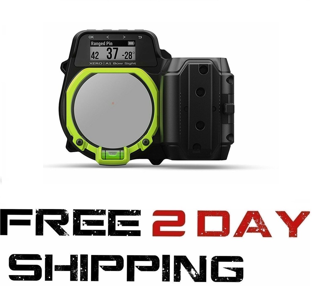Garmin Xero A1 Bow Sight 2″ Auto-Ranging w/ LEDs, Right-Handed 010-01781-00