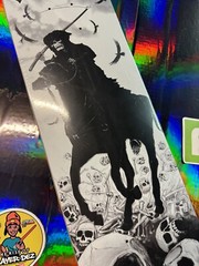 RARE Ronnie Creager Blind Skateboard Deck Reaper Iron Horseman Skulls Pro Model