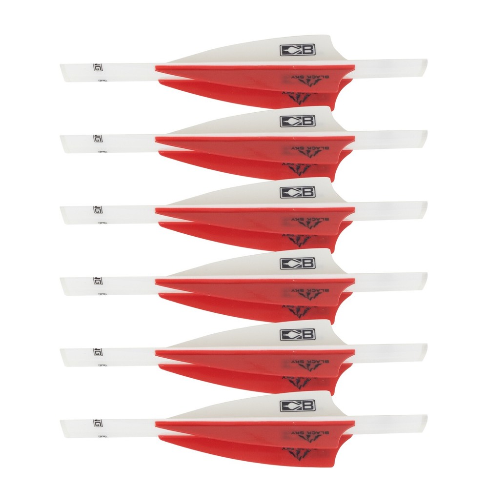 Quick Fletch – 6 Pack 3″ Vanes – Easy Install – Shrink Fletch – True Fletch