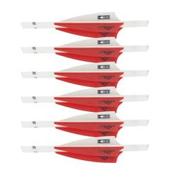 Quick Fletch – 6 Pack 3″ Vanes – Easy Install – Shrink Fletch – True Fletch