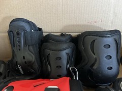Rollerblade Microblade Kids Adjustable Inline Skates US 2-5 Black/Red