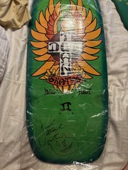 SIGNED Jack Black Dogtown Big Foot Skateboard Deck