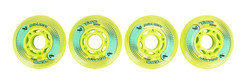 Bauer Court 76A Roller Hockey Wheels – 4 Pack All Sizes Available