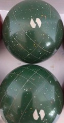 Vintage SportCraft Heritage Bocce Ball Set in Wooden Box