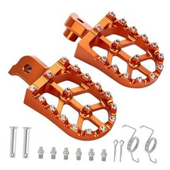 CNC Aluminum Foot Pegs Compatible with Tuttio Soleil01 Electric Dirt Bike