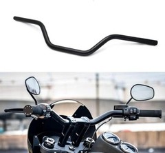 Motorcycle Handlebar 7/8″ 22mm Cafe Racer Handlebars Drag Bars Universal black