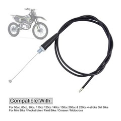 NEW 7/8″ Twist Throttle Grip Cable Kit for 50cc-250cc Dirt Bike ATV Mini Bike