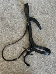 Schockemöhle Equitus Delta Black Leather Ergonomic Horse Bridle – Full Size