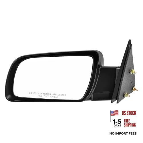 Left Driver Side Mirror Compatible with GMC 1988 For 89-99 C/K1500 Manual LH