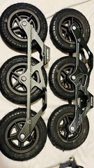 Powerslide Outback 150 Trinity Off-Road Frames 3×150 + Pump Spare Tire/Tube