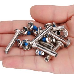 10pcs Durable Inline Skate Replacement Skating Wheel Axles Hardware Popular