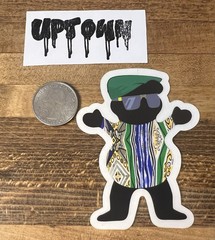 Grizzly Griptape Notorious BIG Bear Sticker Torey Pudwill Skateboard Supreme