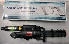 Classic Army M132 HPA Powered Rotating Multi-Barrel Micro Airsoft Gun R7609