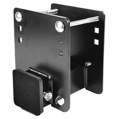 Adapter Receiver Fits for 4 x 4 inches RV Bumper Square Hitch Receiver 2 inch