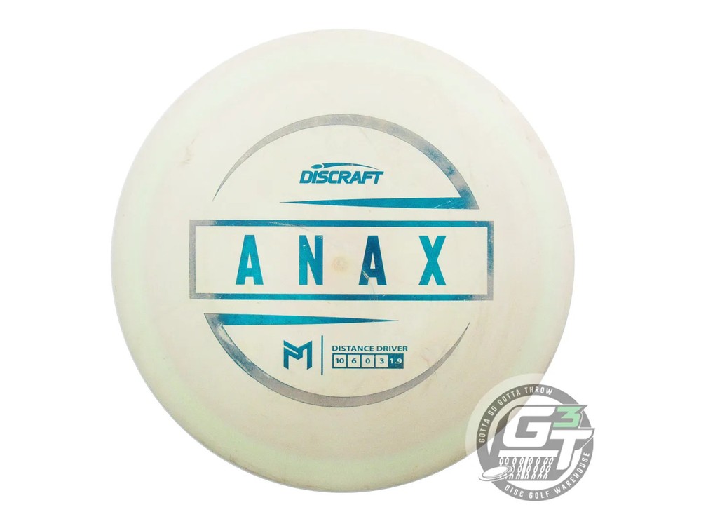 USED Discraft [McBETH] ESP Anax 174g Lime-Pink Teal Foil Driver Golf Disc