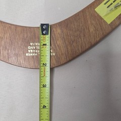Vintage Wooden Boomerang Kangaroo Aboriginal Art Souvenir Decor